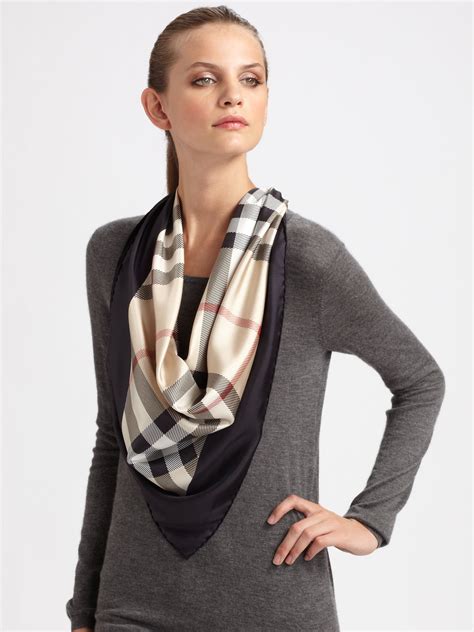 burberry silk square scarf|Burberry silk scarf nordstrom.